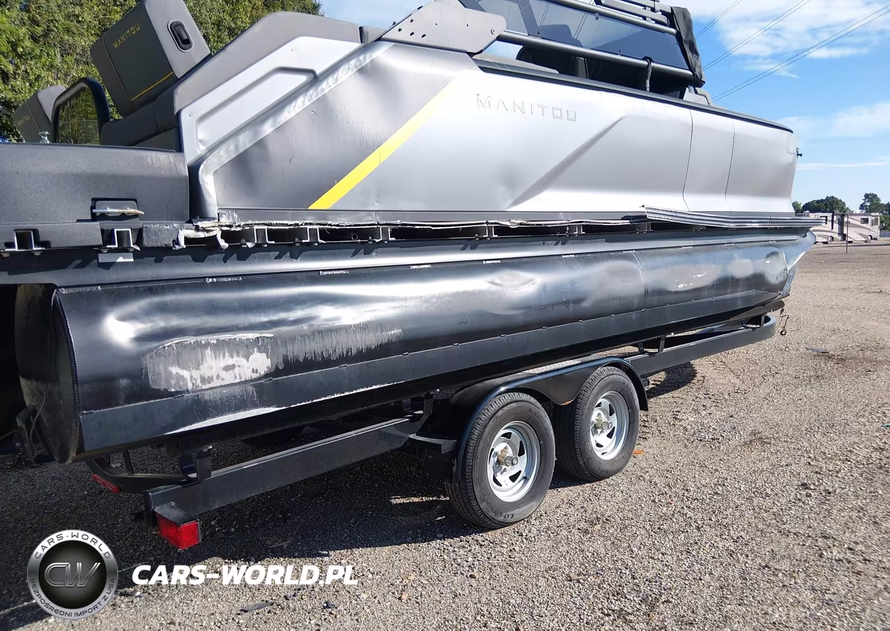 2024 Manitou Pontoon And Trailer VIN:TII84436I324 - 6