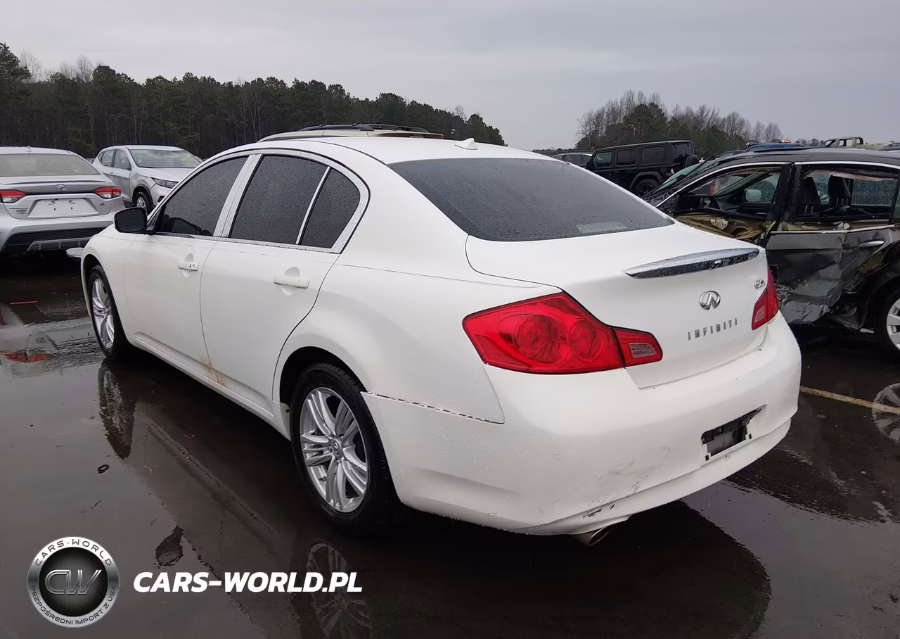 2011 Infiniti G25X VIN:JN1DV6AR2BM450833 - 3