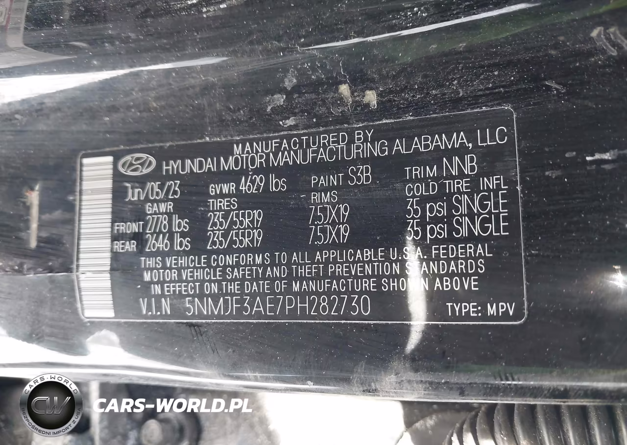 2023 Hyundai Tucson Sel VIN:5NMJF3AE7PH282730 - 9