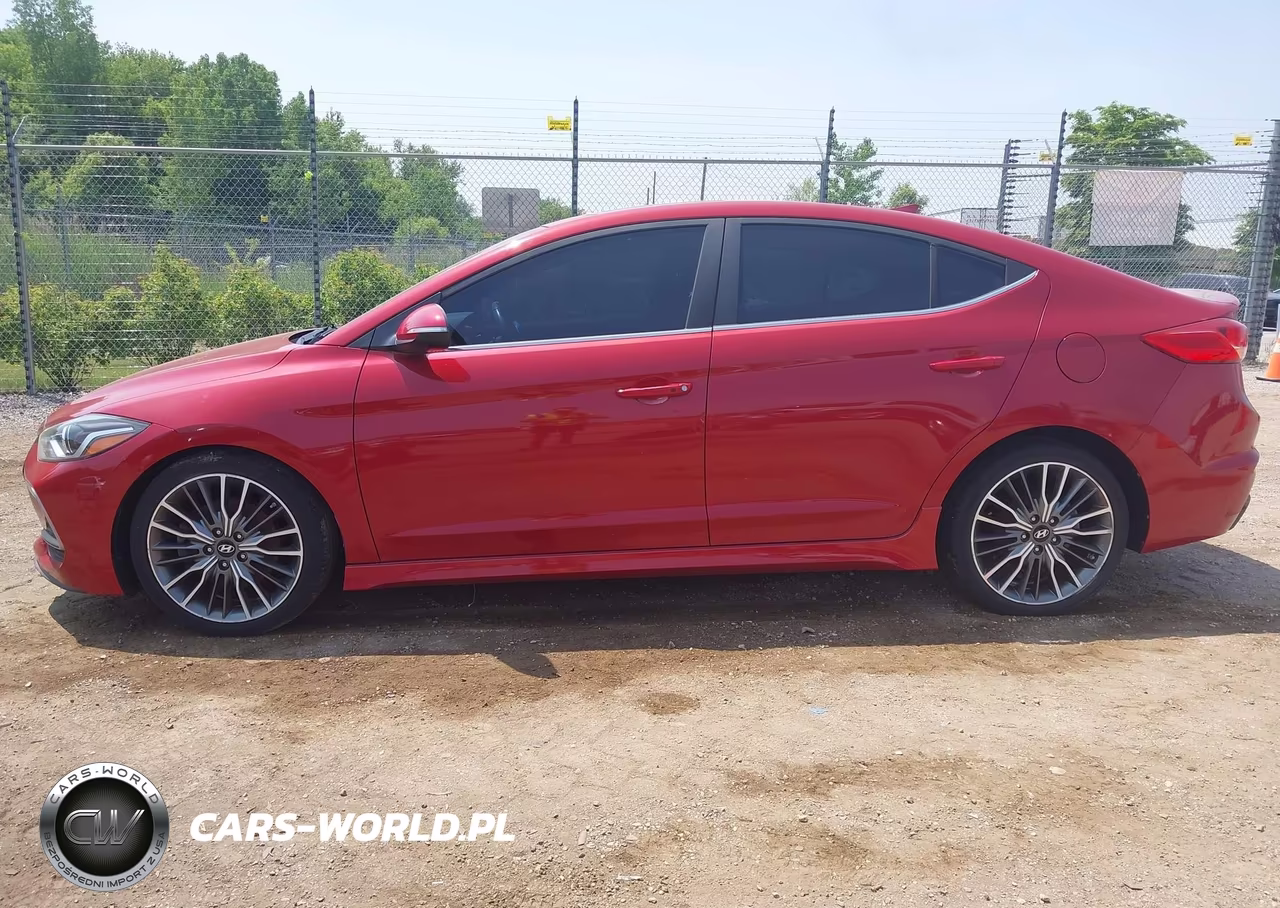 2017 Hyundai Elantra Sport VIN:KMHD04LB2HU328963 - 14