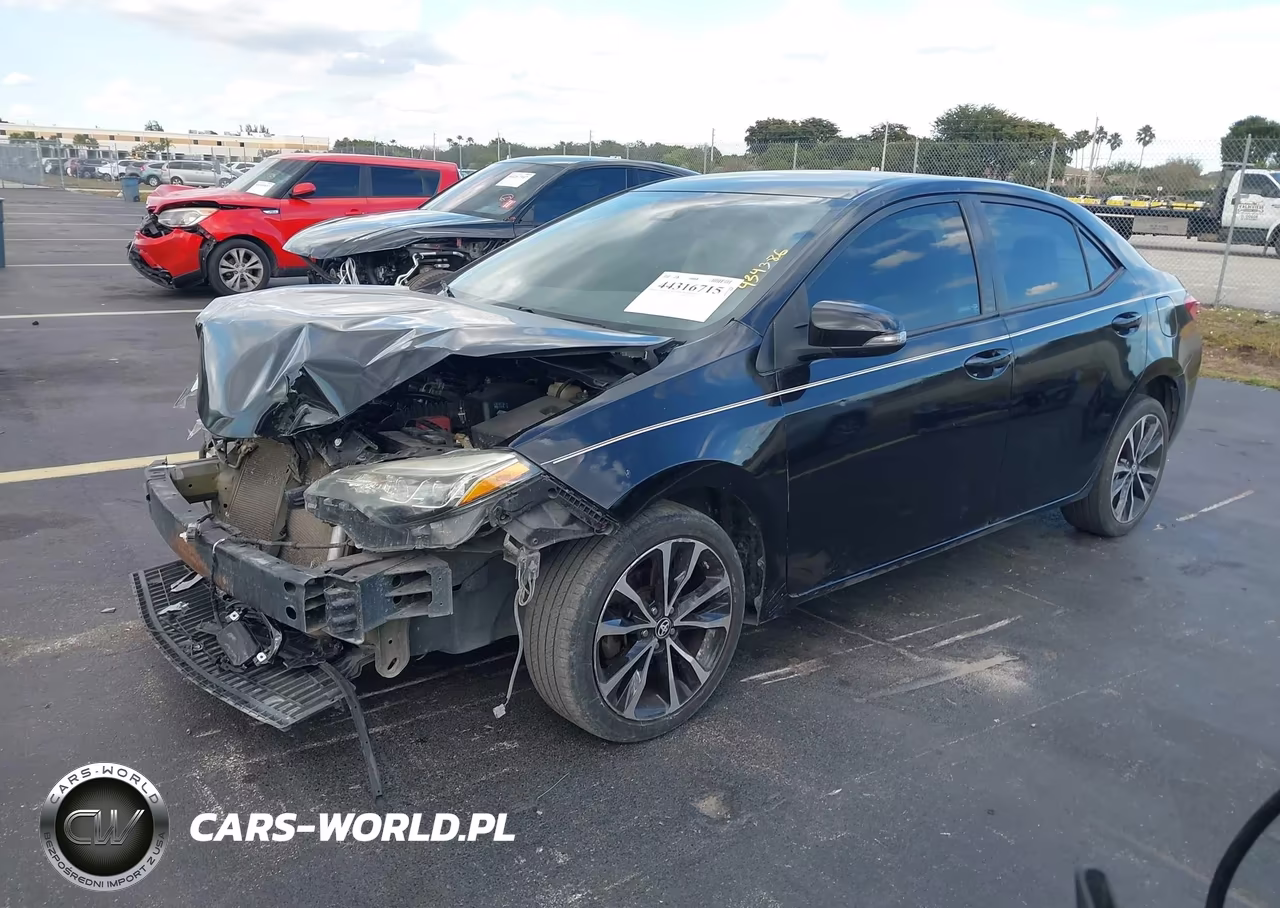 2017 Toyota Corolla Se VIN:5YFBURHE9HP621322 - 2