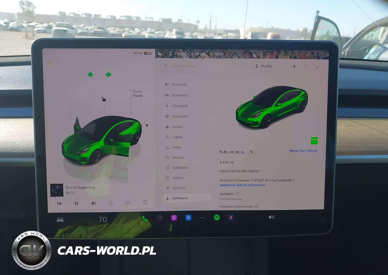 2022 Tesla Model 3 Rear-Wheel Drive VIN:5YJ3E1EA3NF298820 - 7