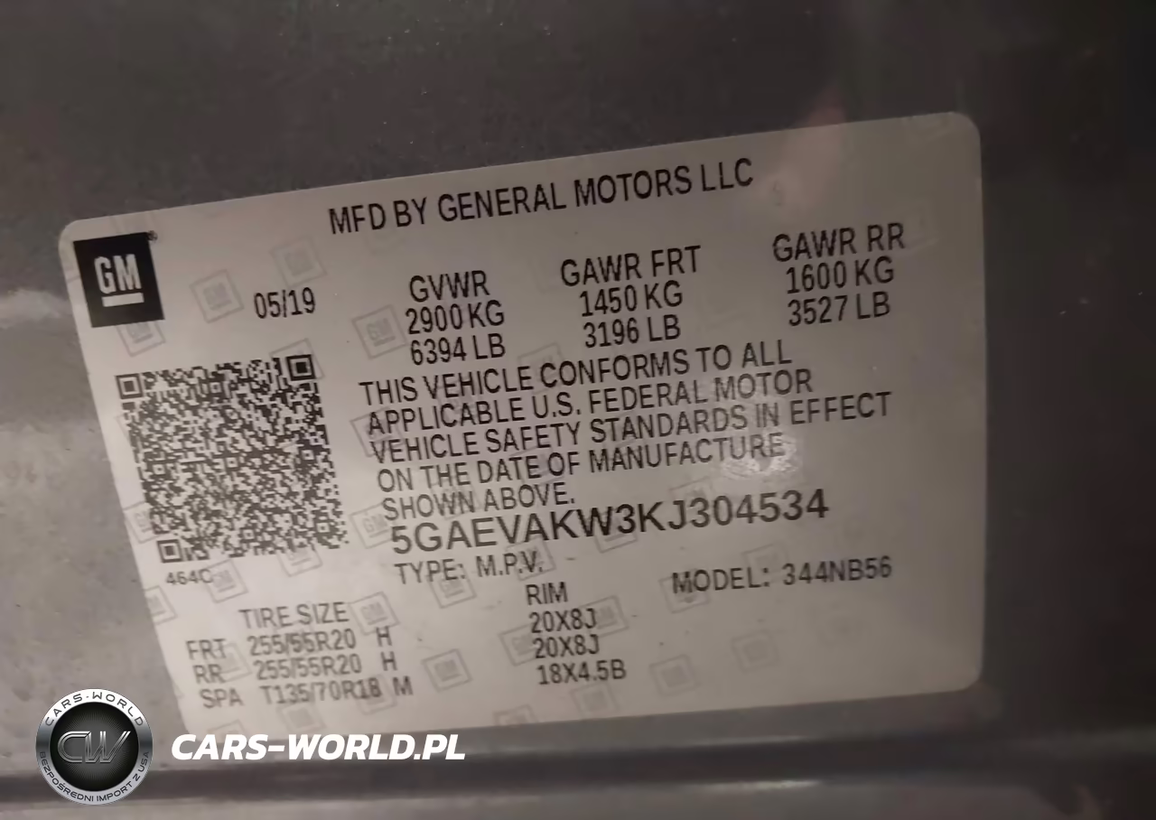 2019 Buick Enclave Awd Essence VIN:5GAEVAKW3KJ304534 - 9
