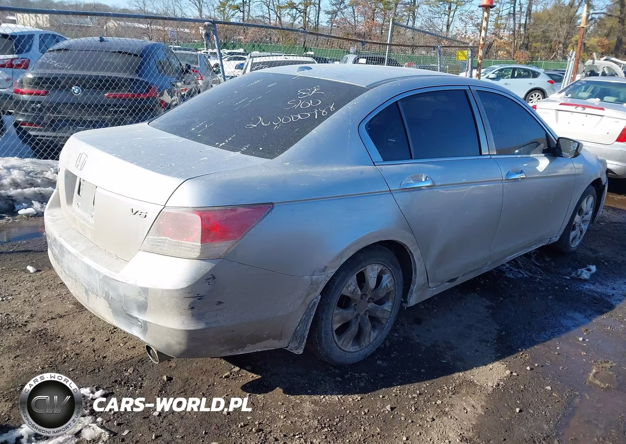 2008 Honda Accord 3.5 Ex-L VIN:1HGCP36888A020253 - 4
