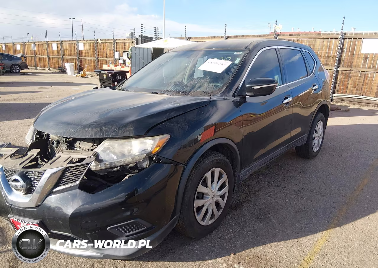 2015 Nissan Rogue S VIN:KNMAT2MV8FP578313 - 2