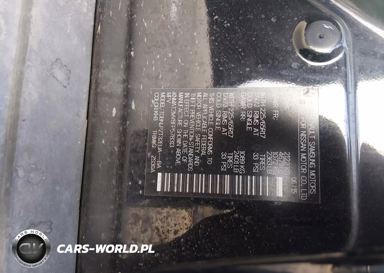 2015 Nissan Rogue S VIN:KNMAT2MV8FP578313 - 9