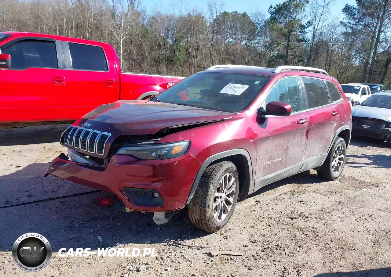 2019 Jeep Cherokee Latitude Plus Fwd VIN:1C4PJLLB3KD176658 - 2