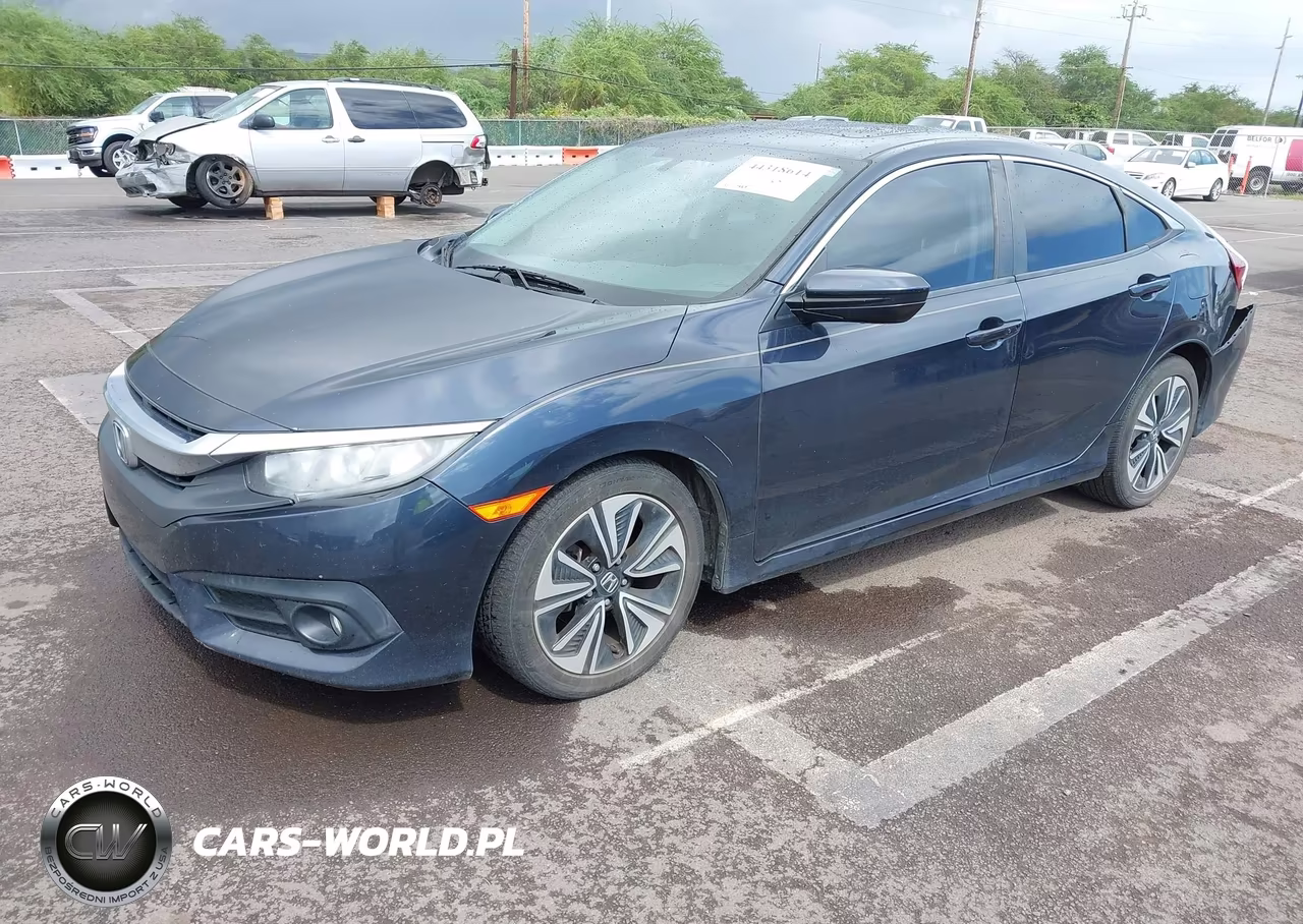 2016 Honda Civic Ex-T VIN:19XFC1F33GE025226 - 2