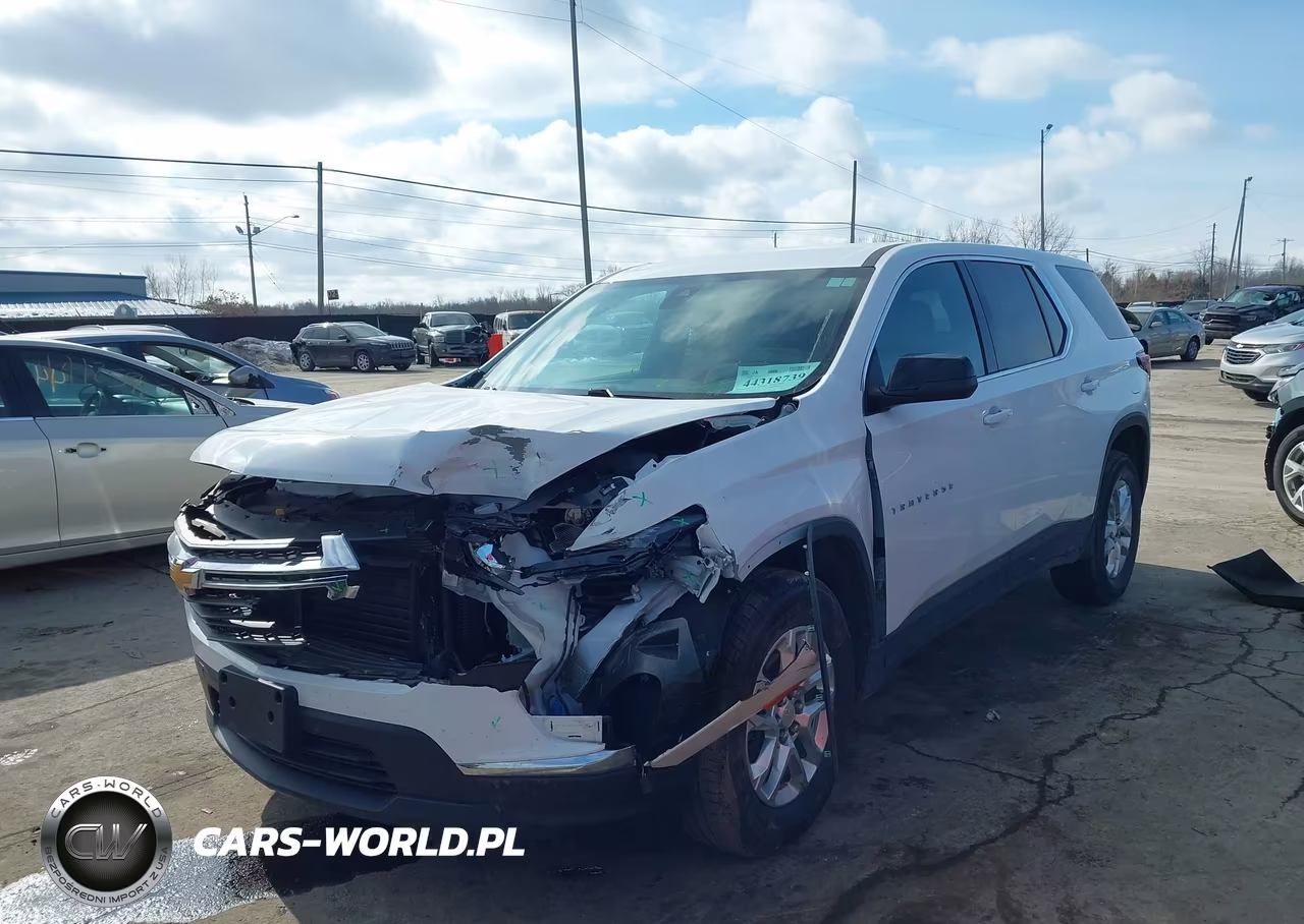 2023 Chevrolet Traverse Fwd Ls VIN:1GNERFKW1PJ342536 - 2