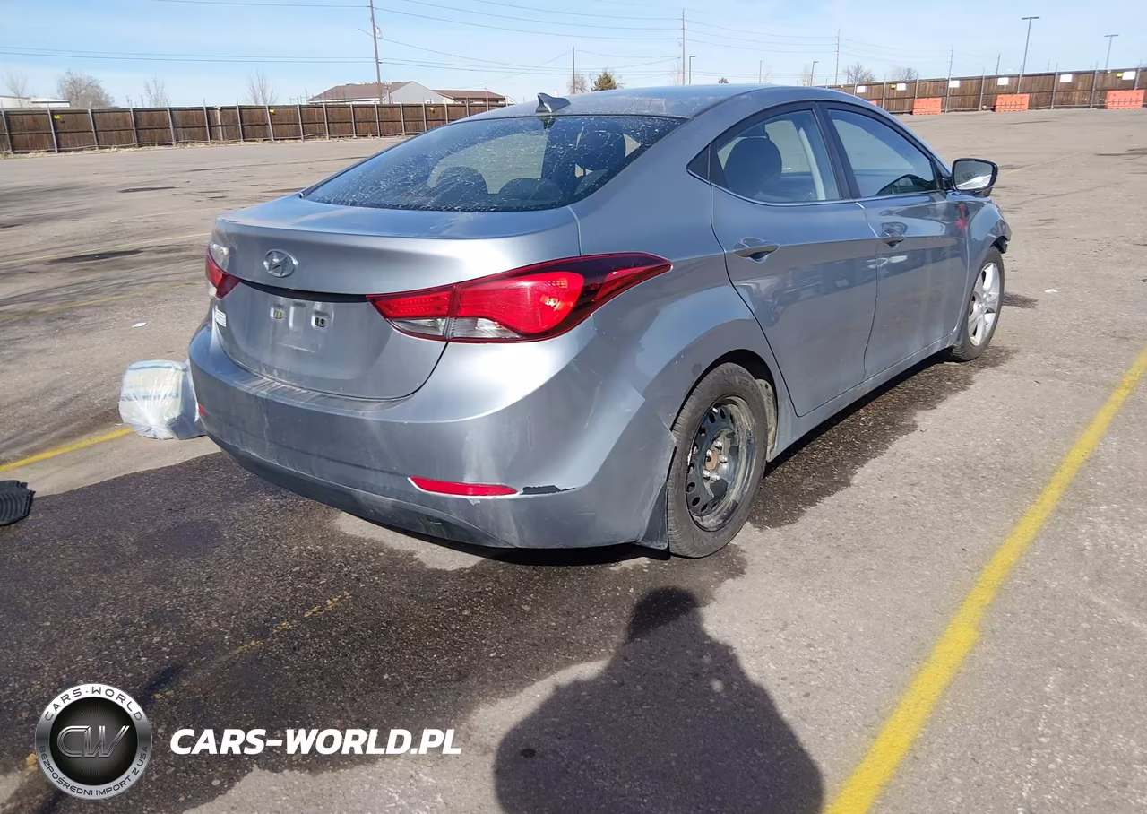 2016 Hyundai Elantra Value Edition VIN:5NPDH4AE9GH730501 - 4