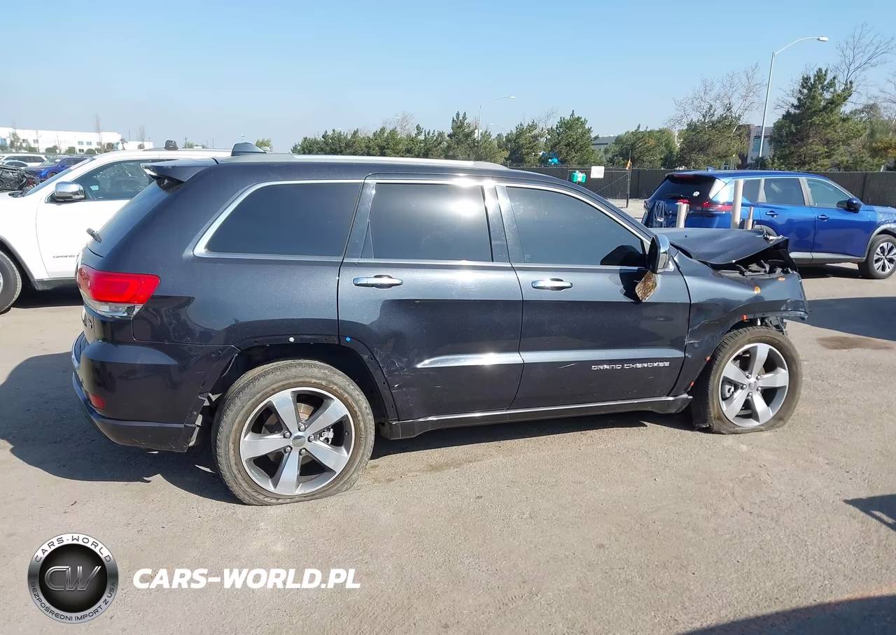 2014 Jeep Grand Cherokee Overland VIN:1C4RJECG6EC245806 - 13