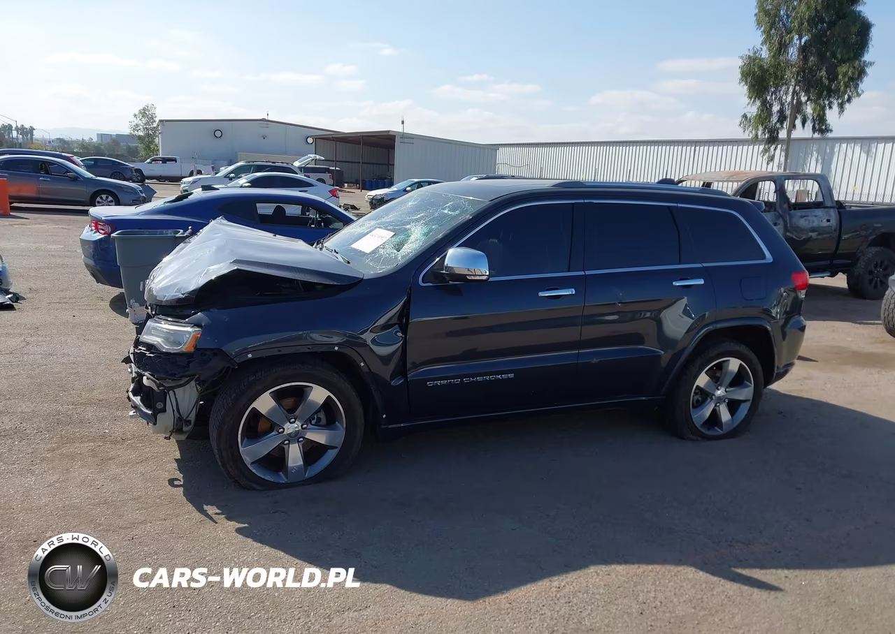 2014 Jeep Grand Cherokee Overland VIN:1C4RJECG6EC245806 - 14