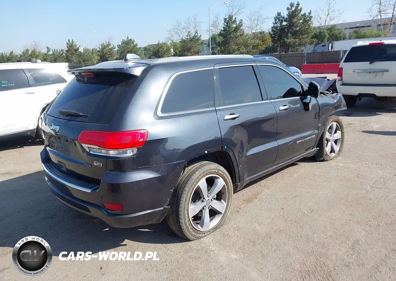 2014 Jeep Grand Cherokee Overland VIN:1C4RJECG6EC245806 - 4
