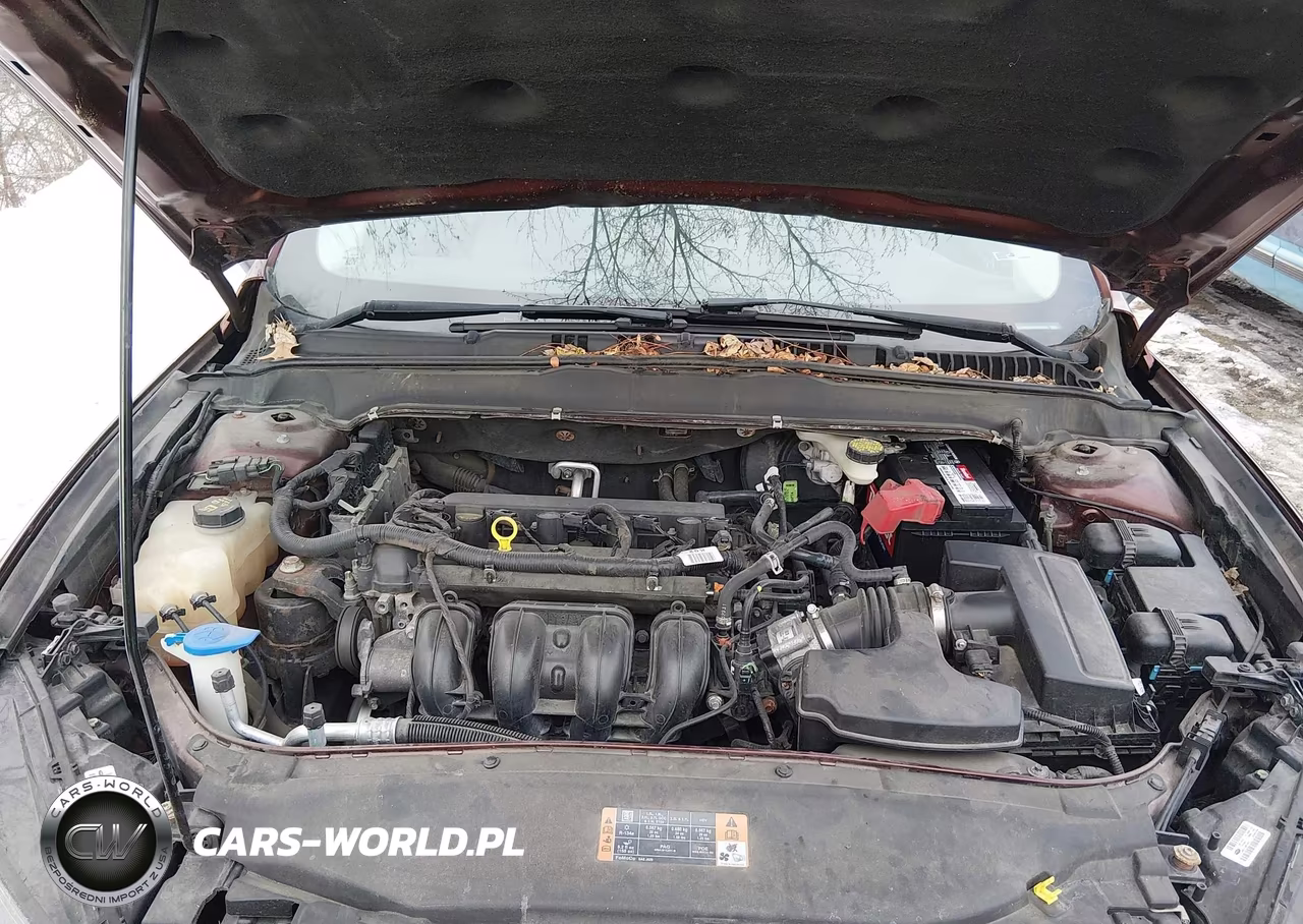 2016 Ford Fusion S VIN:3FA6P0G76GR236824 - 10