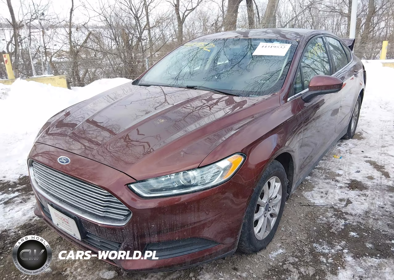 2016 Ford Fusion S VIN:3FA6P0G76GR236824 - 2