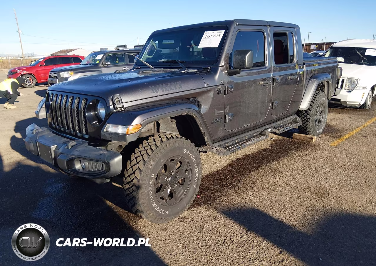 2021 Jeep Gladiator Willys 4X4 VIN:1C6HJTAG9ML580776 - 2