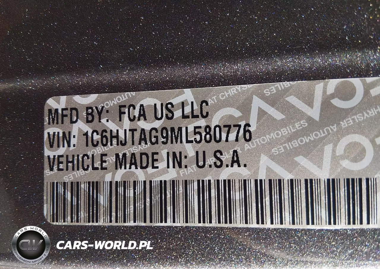 2021 Jeep Gladiator Willys 4X4 VIN:1C6HJTAG9ML580776 - 9