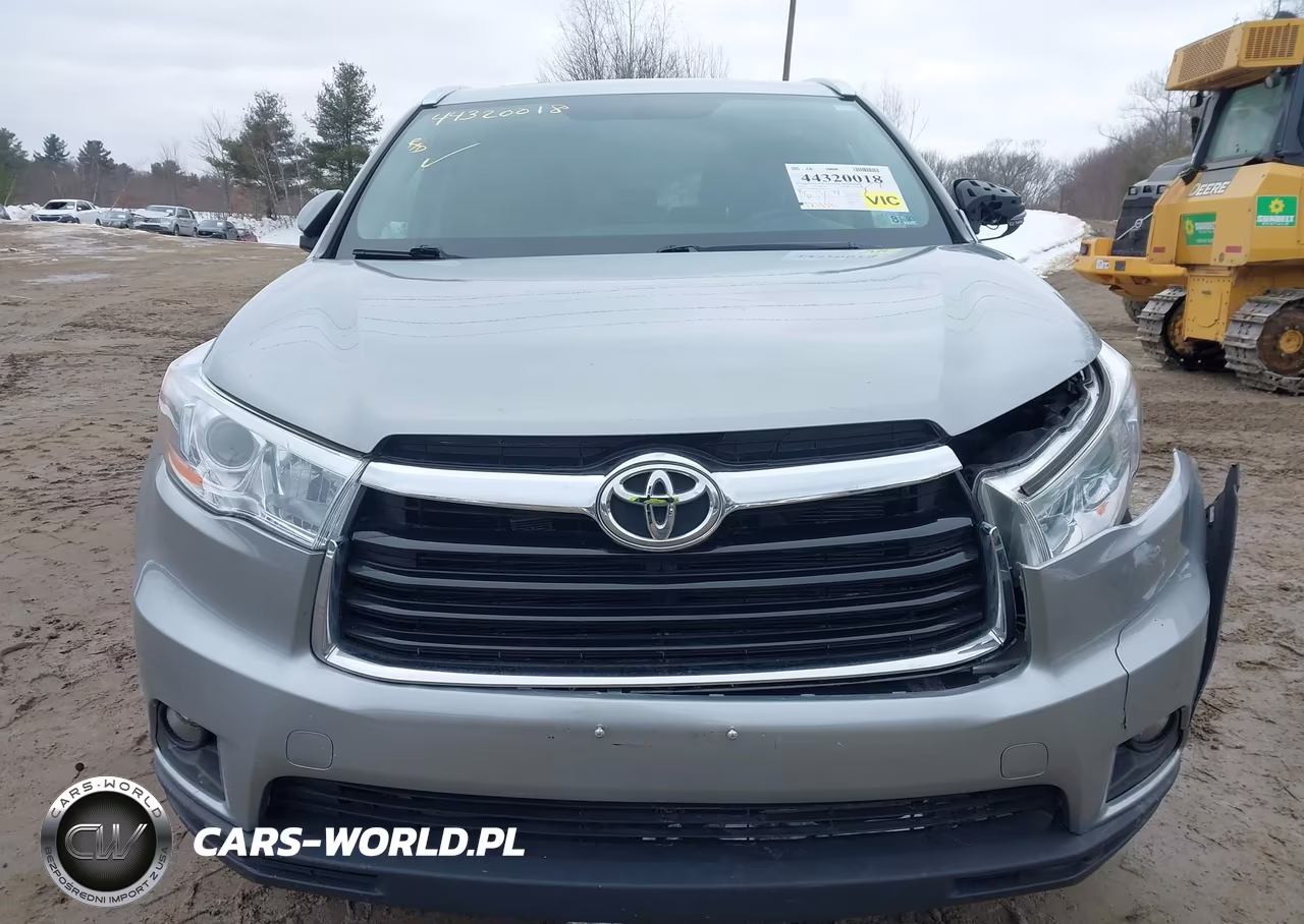 2015 Toyota Highlander Xle V6 VIN:5TDKKRFHXFS098951 - 12