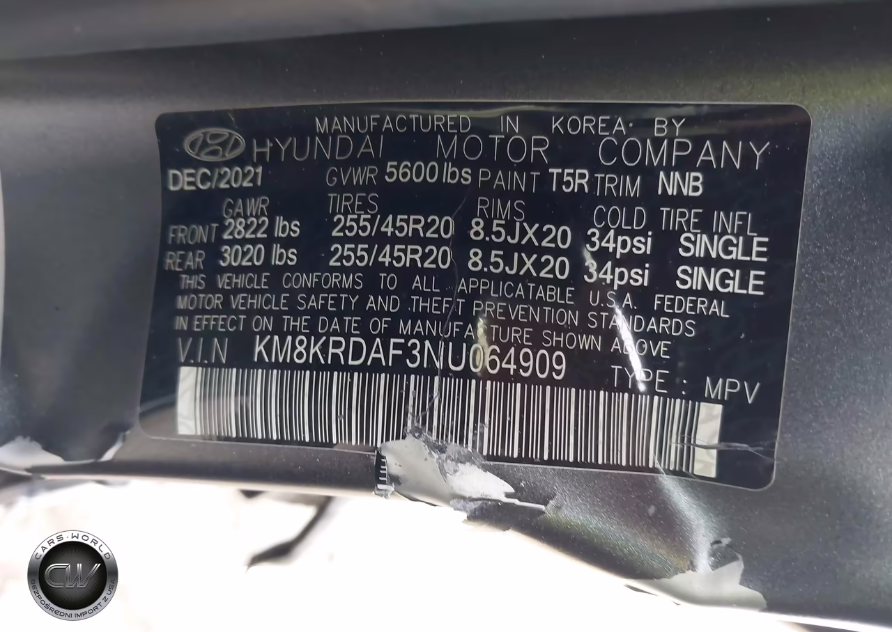 2022 Hyundai Ioniq 5 Limited VIN:KM8KRDAF3NU064909 - 9
