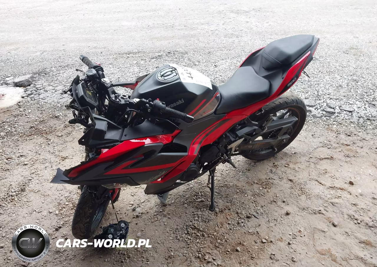 2025 Kawasaki Ex500 VIN:ML5EXGG18SDA43521 - 2