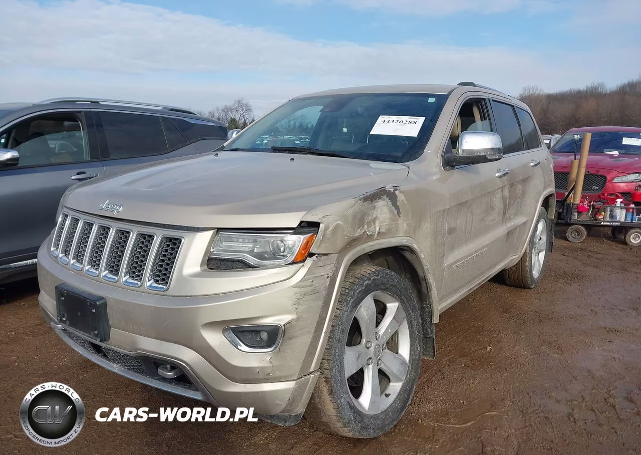 2014 Jeep Grand Cherokee Overland VIN:1C4RJFCGXEC427014 - 2
