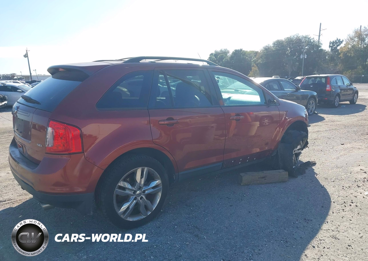 2014 Ford Edge Sel VIN:2FMDK3JC5EBA02804 - 4