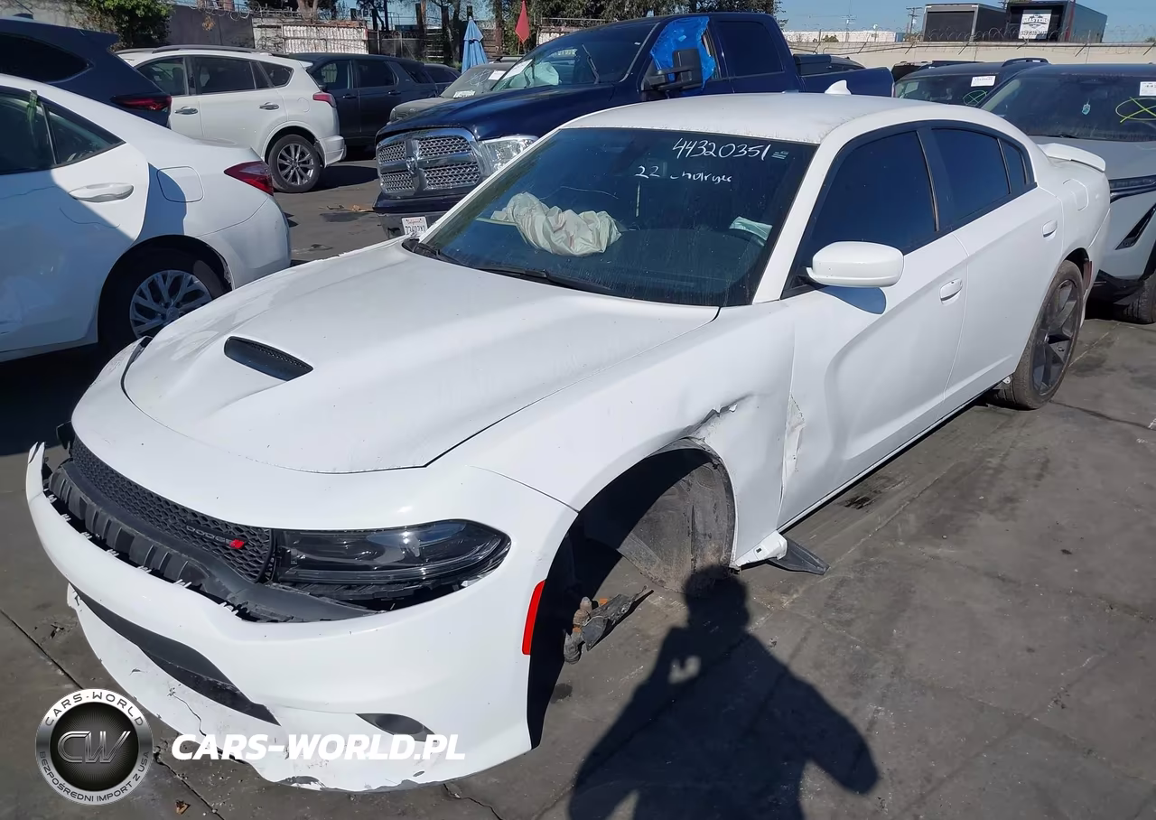 2022 Dodge Charger Gt Rwd VIN:2C3CDXHG2NH114780 - 2