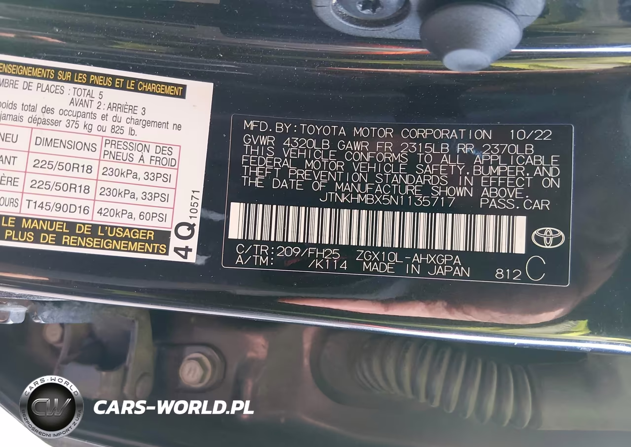 2022 Toyota C-Hr Nightshade Edition VIN:JTNKHMBX5N1135717 - 9