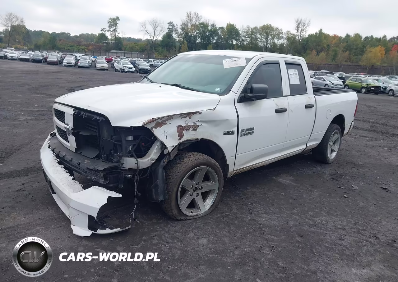 2018 Ram 1500 Express 4X4 6'4 Box VIN:1C6RR7FT5JS124527 - 2