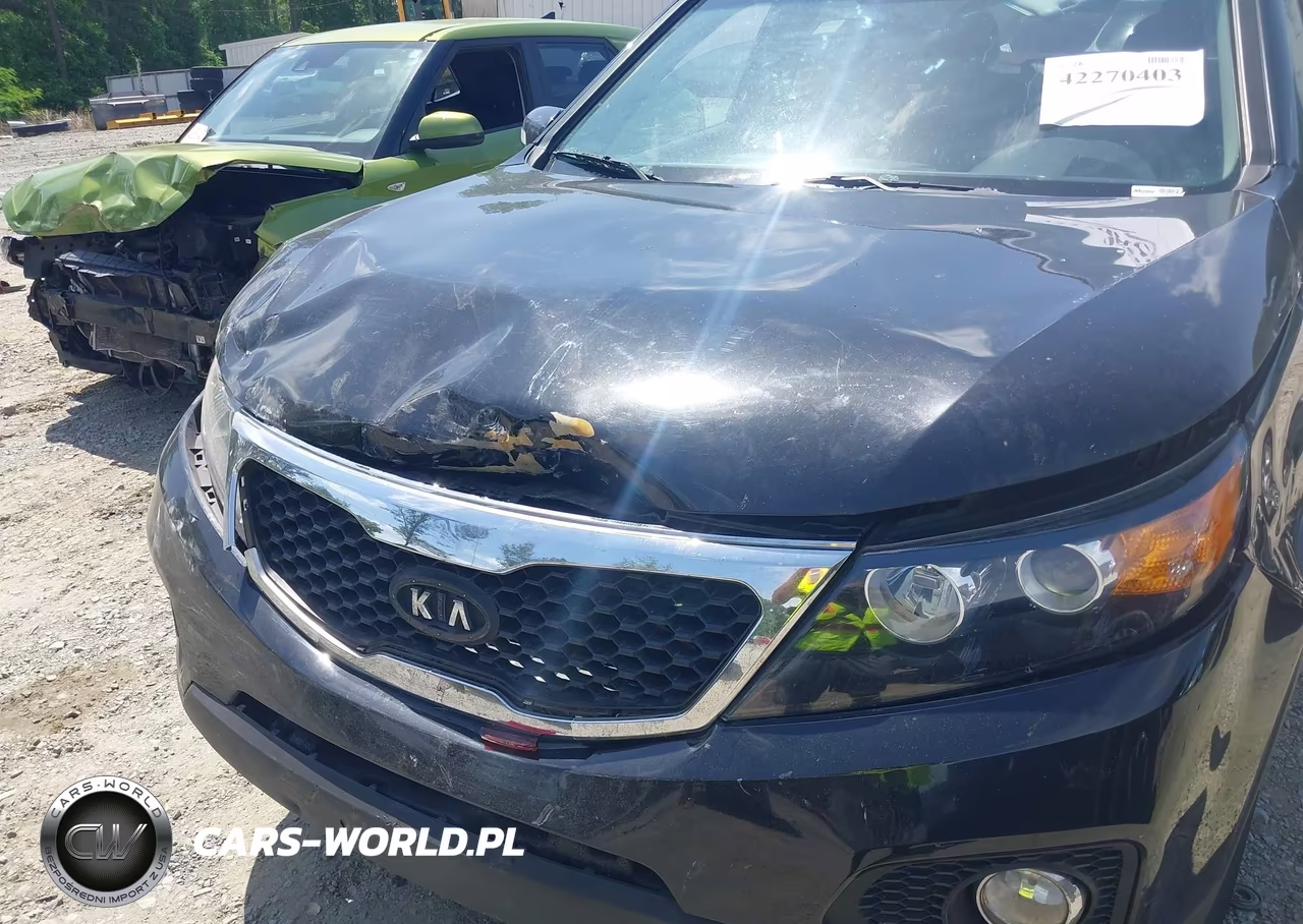 2011 Kia Sorento Lx VIN:5XYKT3A13BG153042 - 10