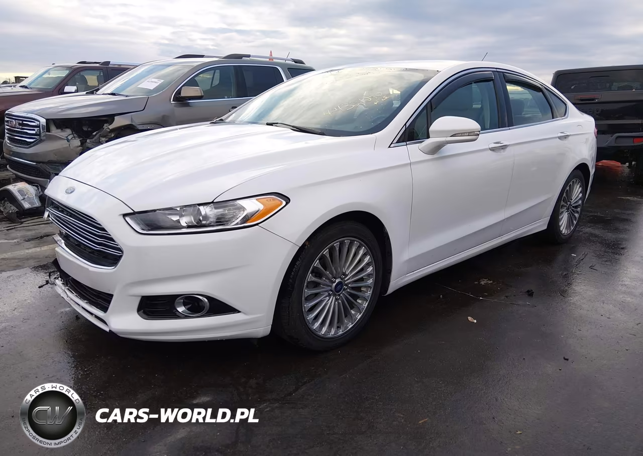 2015 Ford Fusion Titanium VIN:3FA6P0K91FR186261 - 2