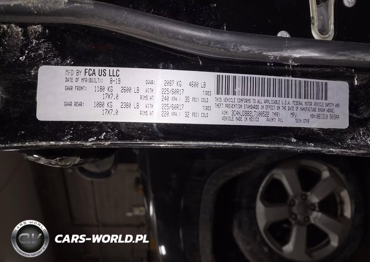 2020 Jeep Compass Latitude 4X4 VIN:3C4NJDBB2LT100522 - 9
