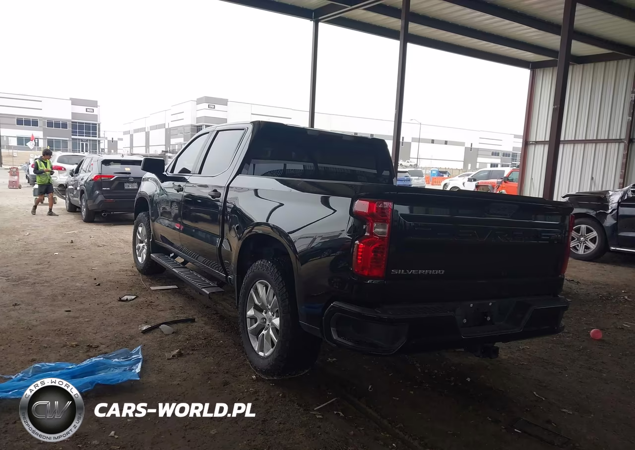 2023 Chevrolet Silverado 1500 2Wd Short Bed Custom VIN:1GCPABEK3PZ270878 - 3