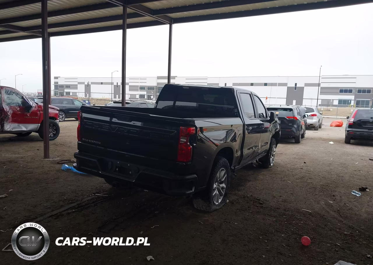 2023 Chevrolet Silverado 1500 2Wd Short Bed Custom VIN:1GCPABEK3PZ270878 - 4