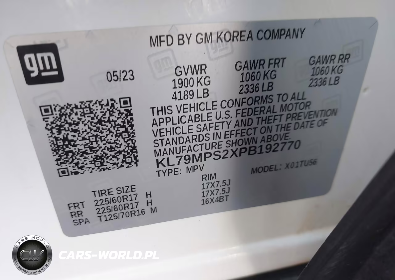 2023 Chevrolet Trailblazer Fwd Lt VIN:KL79MPS2XPB192770 - 9