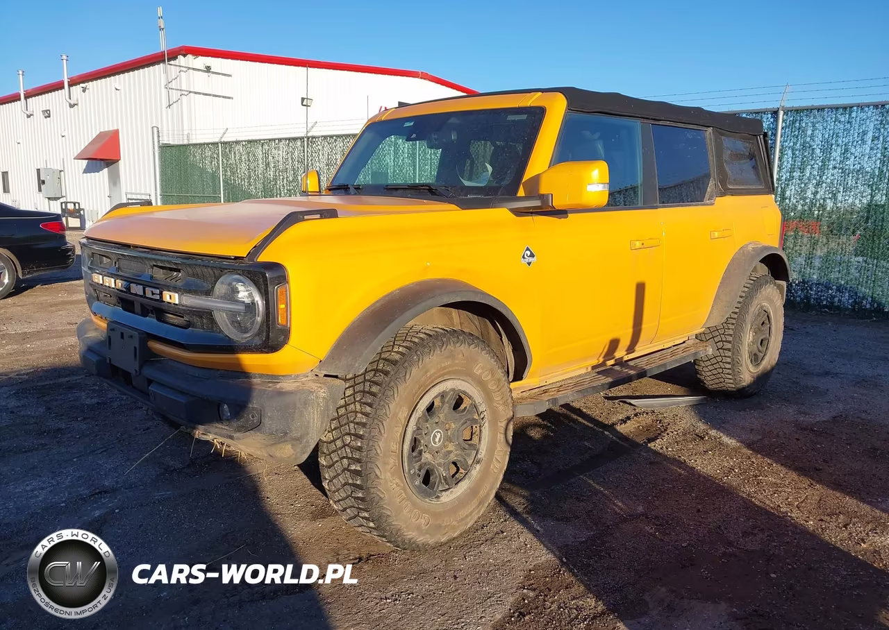 2022 Ford Bronco Outer Banks VIN:1FMEE5BPXNLA74588 - 2