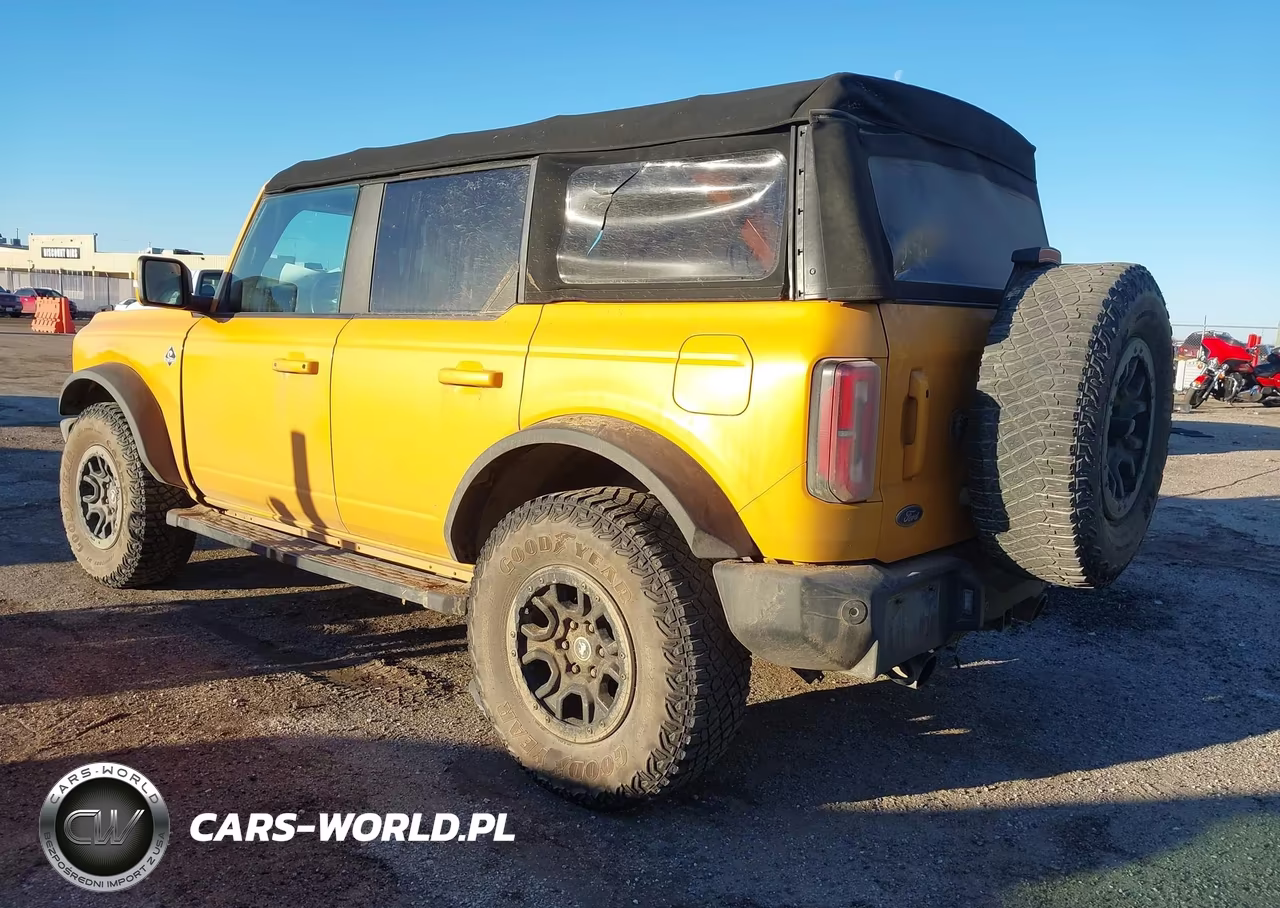 2022 Ford Bronco Outer Banks VIN:1FMEE5BPXNLA74588 - 3