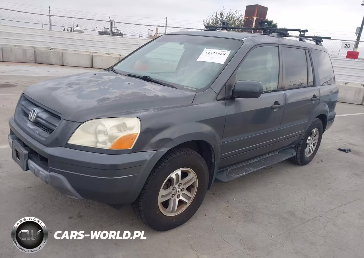 2004 Honda Pilot Ex-L VIN:2HKYF18514H545575 - 2
