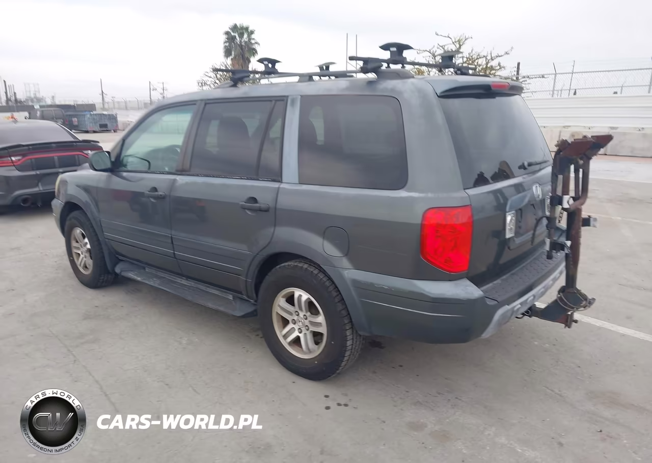 2004 Honda Pilot Ex-L VIN:2HKYF18514H545575 - 3
