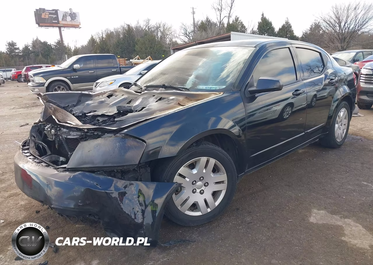 2012 Dodge Avenger Se VIN:1C3CDZABXCN242571 - 2