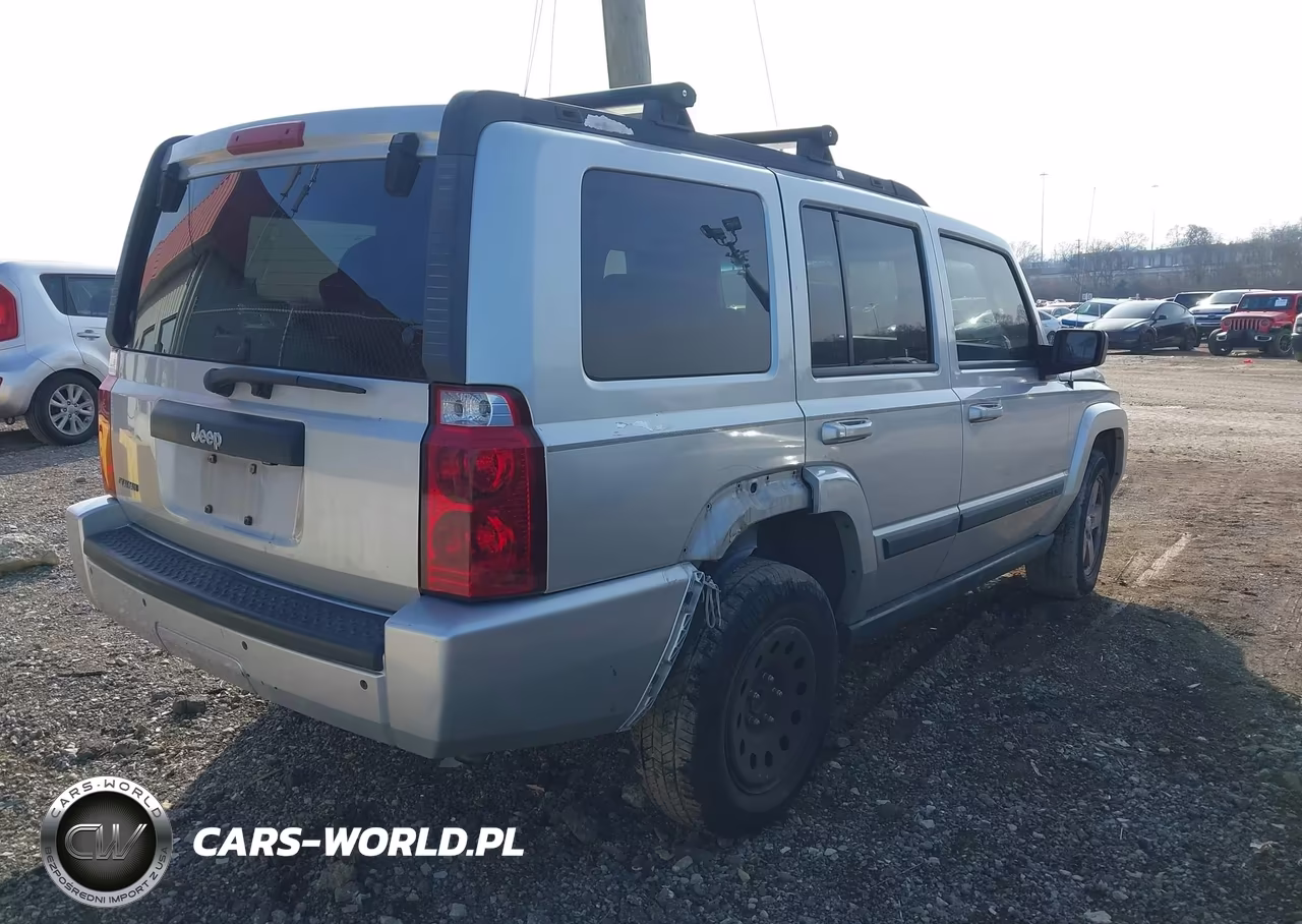 2008 Jeep Commander Sport VIN:1J8HH48K98C242796 - 4