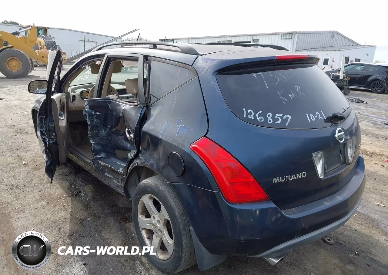 2004 Nissan Murano Sl VIN:JN8AZ08T14W217380 - 3