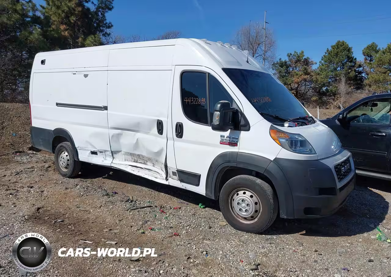 2019 Ram Promaster 3500 Cargo Van High Roof 159 Wb Ext