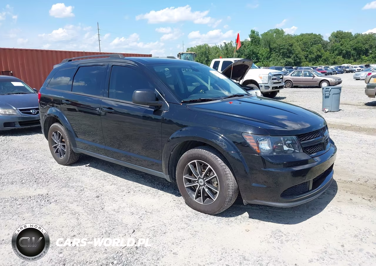 2018 Dodge Journey Se VIN:3C4PDCAB9JT533828 - 1