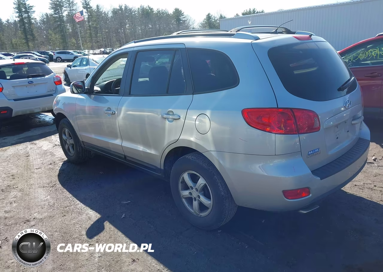 2007 Hyundai Santa Fe Gls VIN:KM8SG73D67U129077 - 3