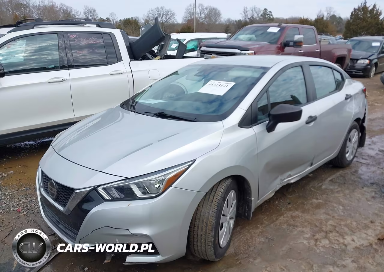 2021 Nissan Versa S Xtronic Cvt VIN:3N1CN8DV4ML925086 - 2