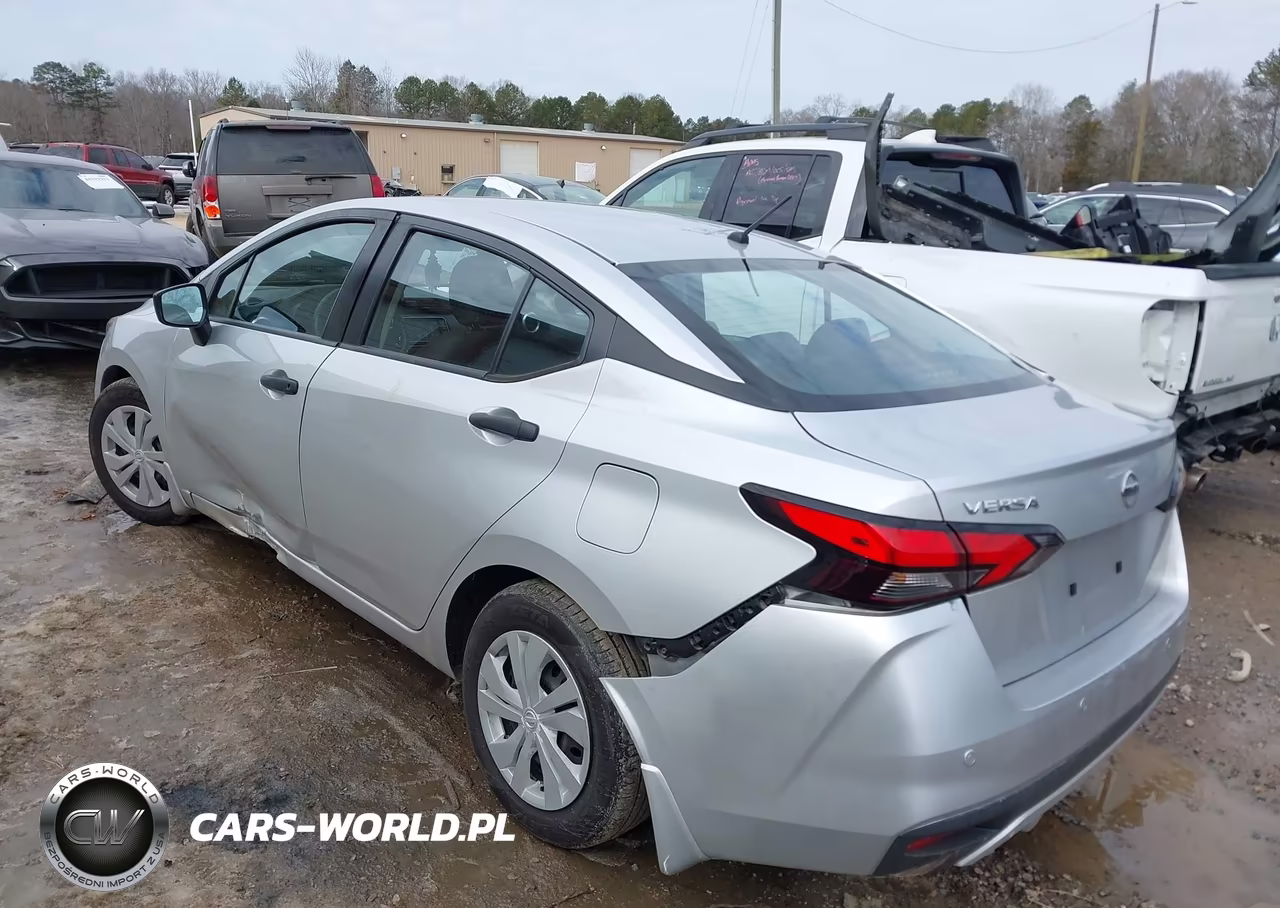 2021 Nissan Versa S Xtronic Cvt VIN:3N1CN8DV4ML925086 - 3