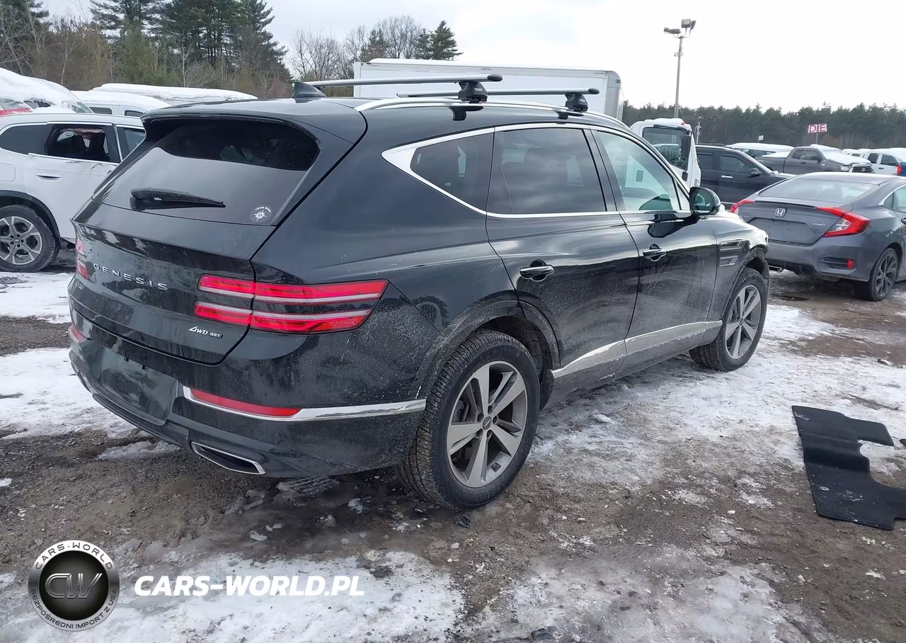 2021 Genesis Gv80 3.5T Awd Advanced VIN:KMUHCESC9MU033167 - 4