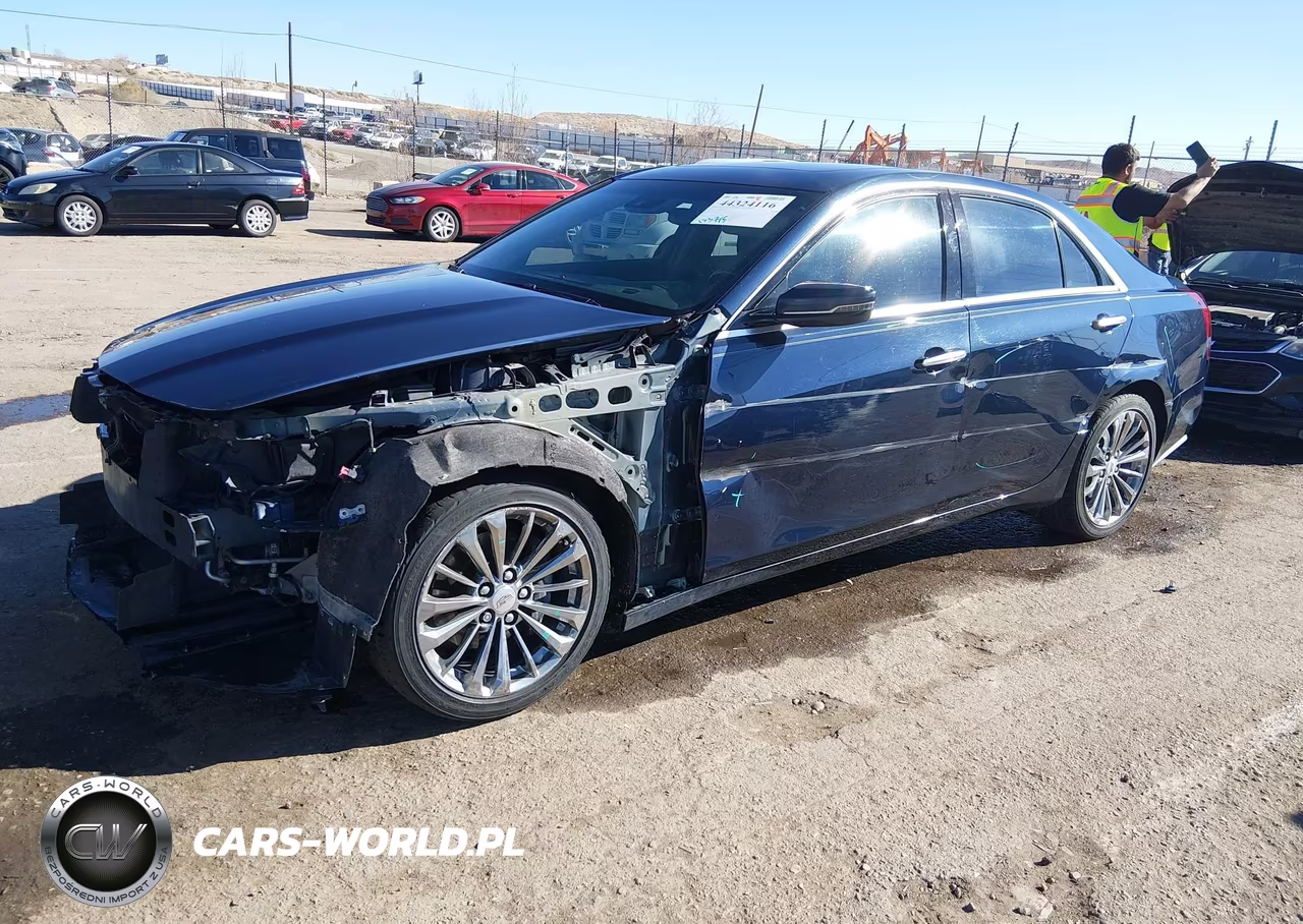 2017 Cadillac Cts Luxury VIN:1G6AX5SX6H0122903 - 2