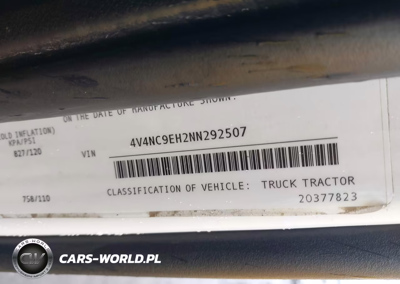 2022 Volvo Vnl VIN:4V4NC9EH2NN292507 - 8